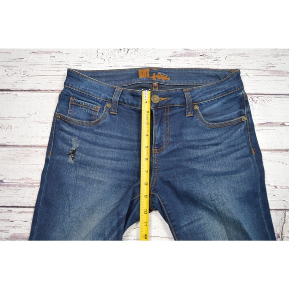 Kut from the Kloth Women's Jeans Size 6 Tapered Leg Pre-Owned - Picture 6 of 14